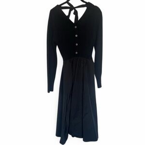 Cottagecore Cardigan Sweater Dress